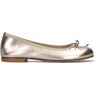 OLIVIA POSTER Ballerina donna oro in pelle PLATINO 41