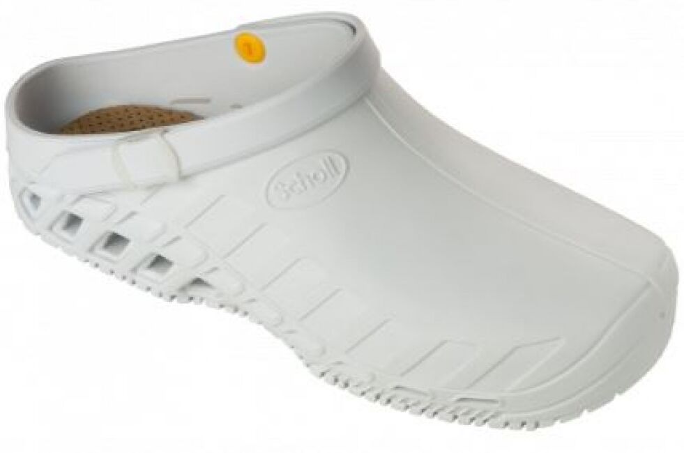 Scholl Clog Evo Tpr Unisex White 37 38 Collezione Ss17 1 Paio