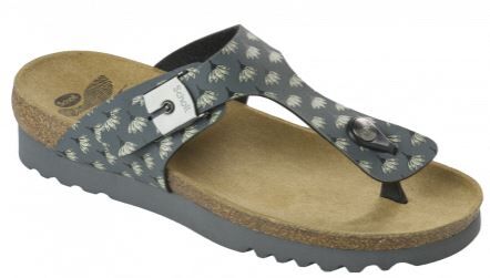 Dr.Scholl'S Div.Footwear Boa Vista Up Printed Synthetic Womens Dk Grey 37 Collezione Ss17 1 Paio