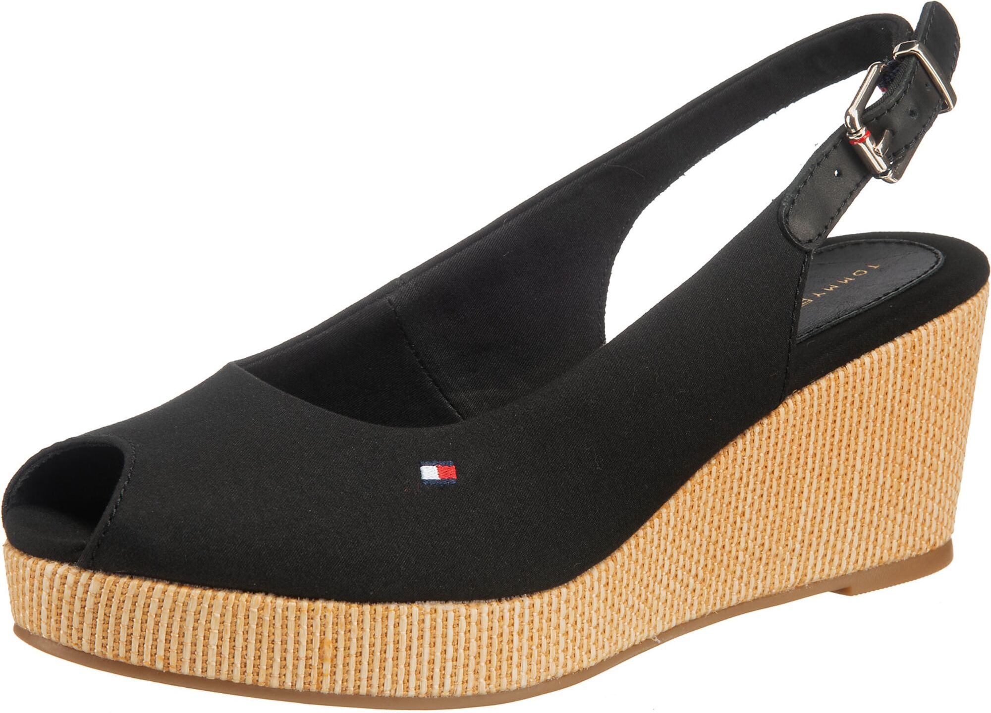 TOMMY HILFIGER Sandalo 'Elba' Nero