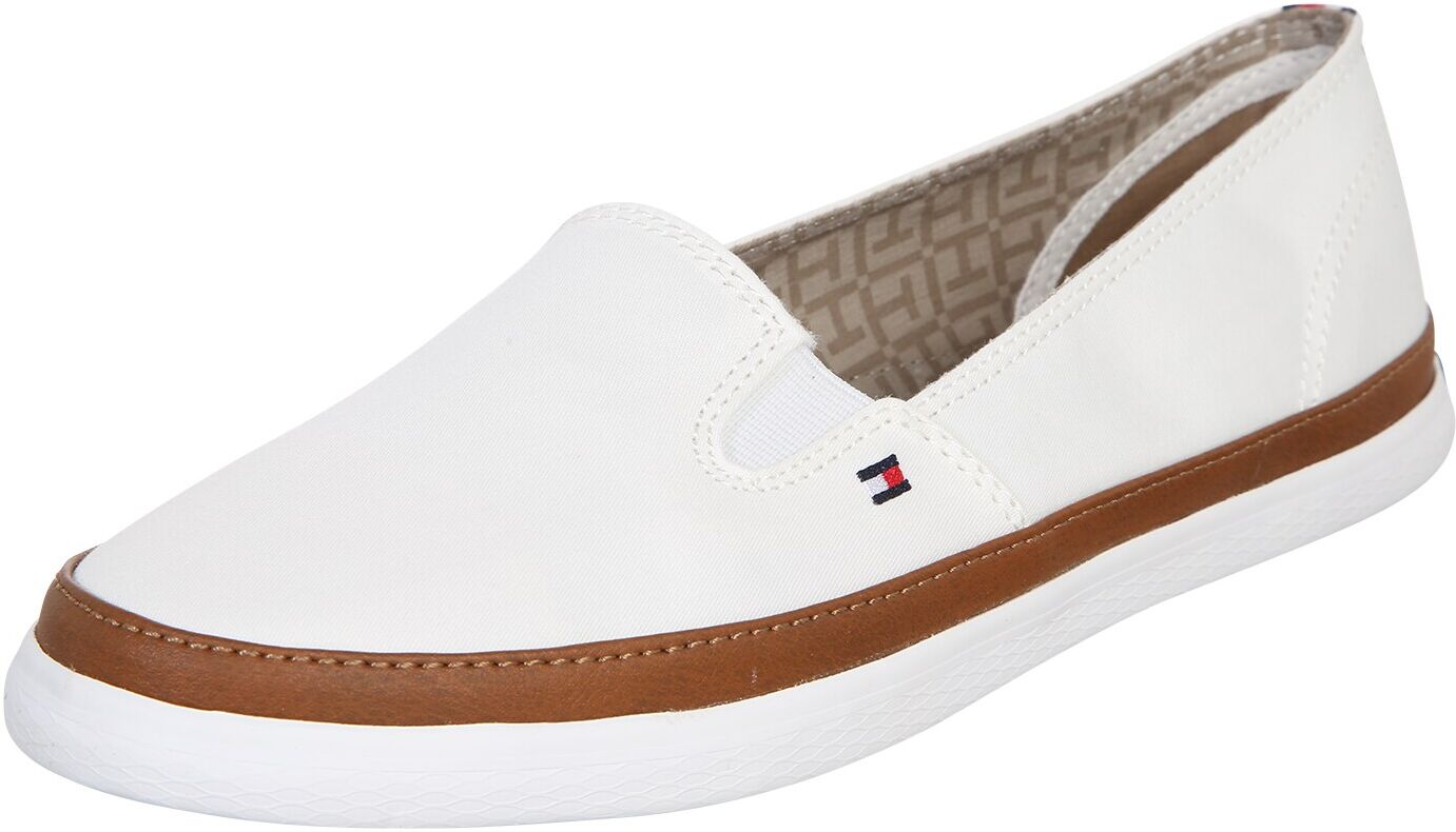 TOMMY HILFIGER Scarpa slip-on 'Kesha' Bianco