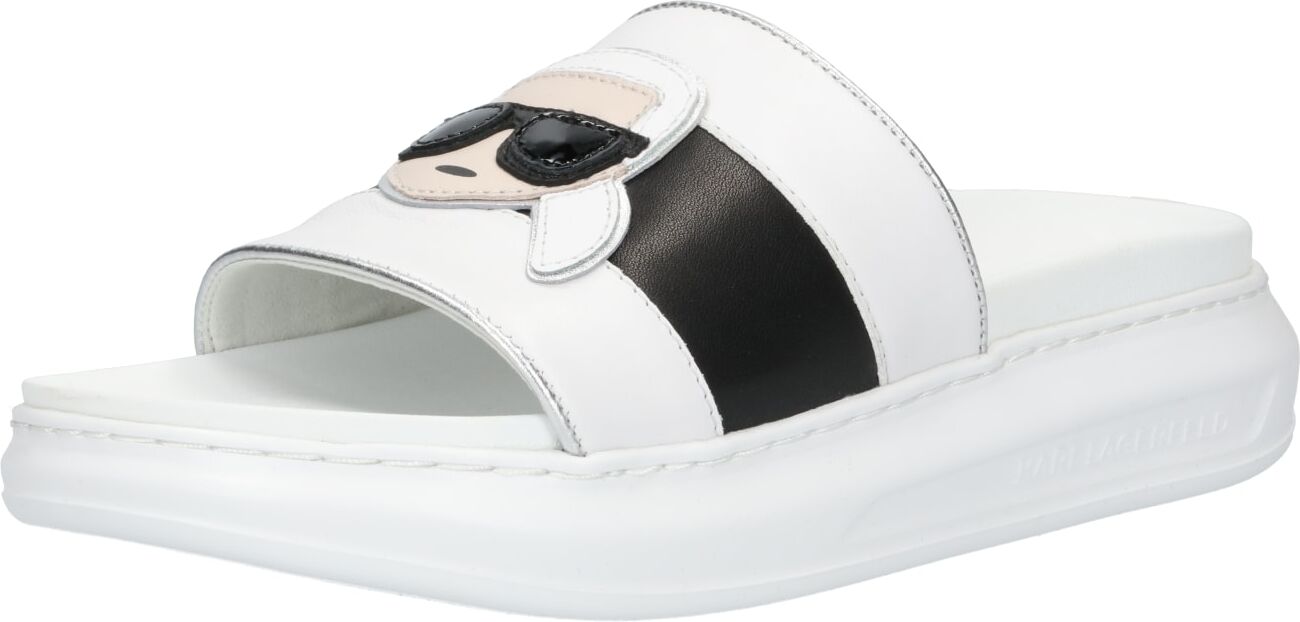 Karl Lagerfeld Zoccoletto 'KAPRI' Bianco