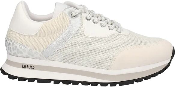 LIU JO Scarpe Donna Art 4a3723tx08 P-E 23 Colore Bianco Misura A Scelta MICROFIBER/MESH WHITE