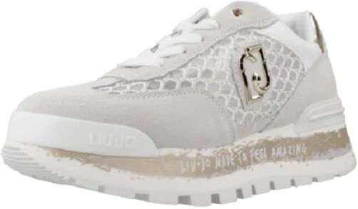 Liu Jo Scarpe Donna Art Ba4001px303 SPREADING/TUMBLED SP WHITE/LIGHT GOLD