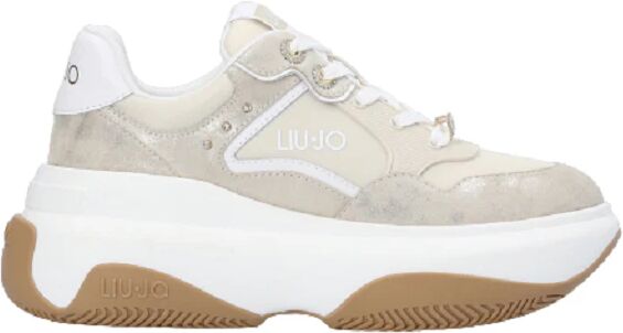 Liu.Jo Scarpe Donna Art. Bf3071px391 SUEDE/N EGG/LIGHT GOLD