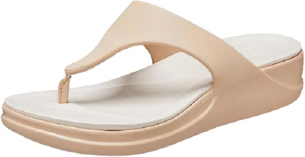 Crocs Boca Wedge Flip W, Infradito Donna Art. Cr 207417 P-E 23 Colore E Misura A Scelta CHAI