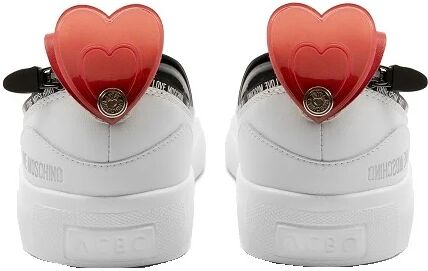 MOSCHINO Scarpe Donna Acbc Love Art Ja1580 200 Colore Bianco Misura A Scelta BIANCO