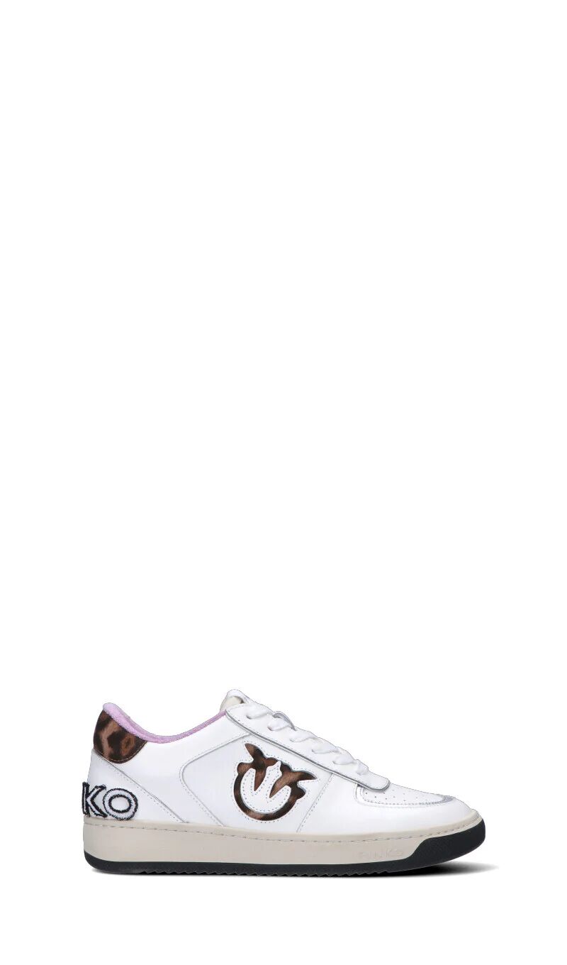 Pinko Sneaker donna bianca/marrone in pelle BIANCO 36