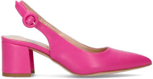 PERLAMARINA Slingback donna rosa in pelle FUXIA 35