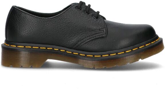 Dr Martens Stringata donna nera in pelle NERO 37