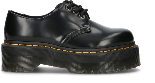 Dr Martens Stringata donna nera in pelle NERO 41