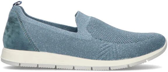 ENVAL Scarpa comfort donna azzurra in pelle AZZURRO 41