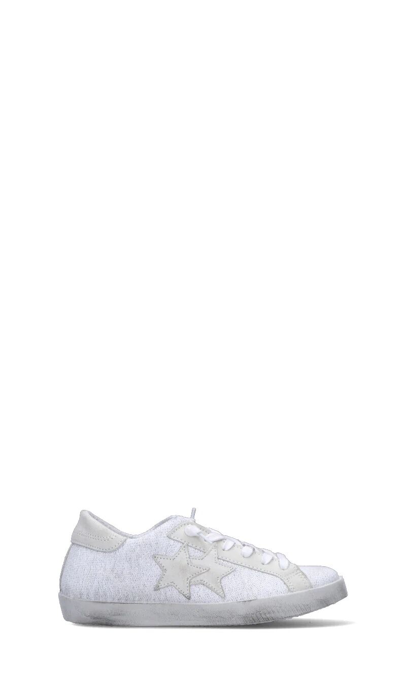 2 STAR Sneaker donna bianca BIANCO 36