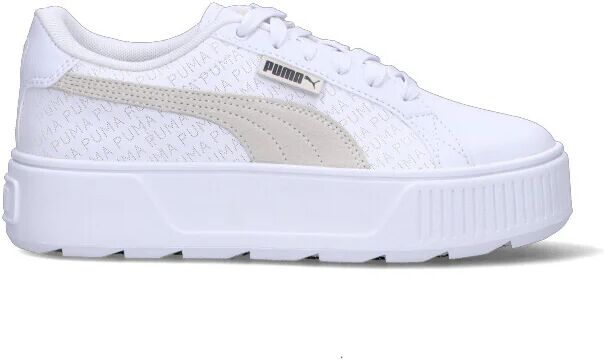 Puma KARMEN LOGOBSESSION Sneaker donna bianca in pelle 39