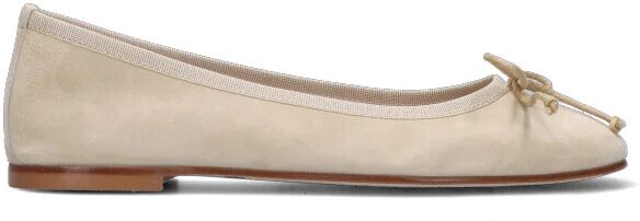 OLIVIA POSTER Ballerina donna bianca in suede BEIGE 41