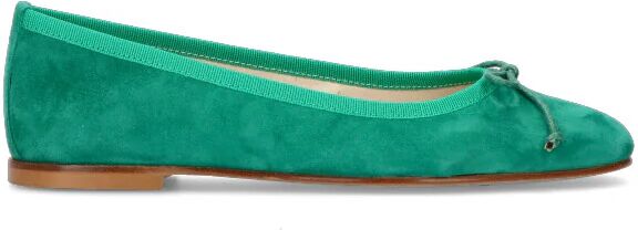 OLIVIA POSTER Ballerina donna verde in suede VERDE 36