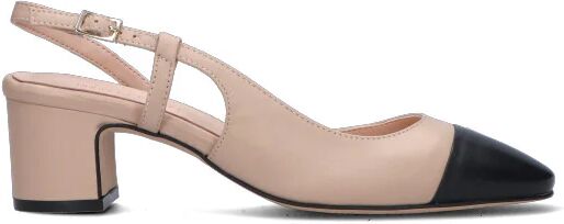 ROBERTA GINEPRI Slingback donna beige/nera in pelle NUDE 36