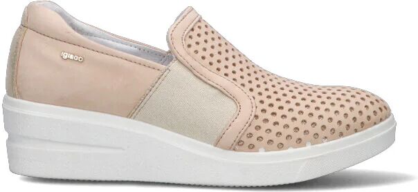 IGI&CO MOCASSINO DONNA BEIGE BEIGE 38