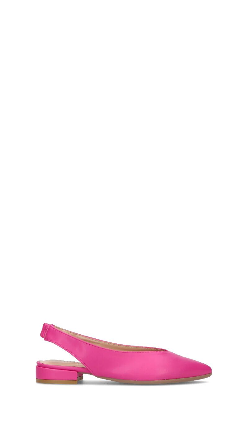 PERLAMARINA Slingback donna rosa in pelle FUXIA 41