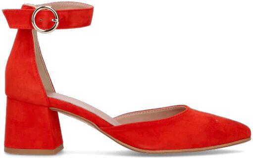 VARIOPINTO Decollete donna rossa in suede ROSSO 40