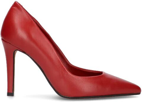 Rebecca Decollete donna rossa in pelle ROSSO 38