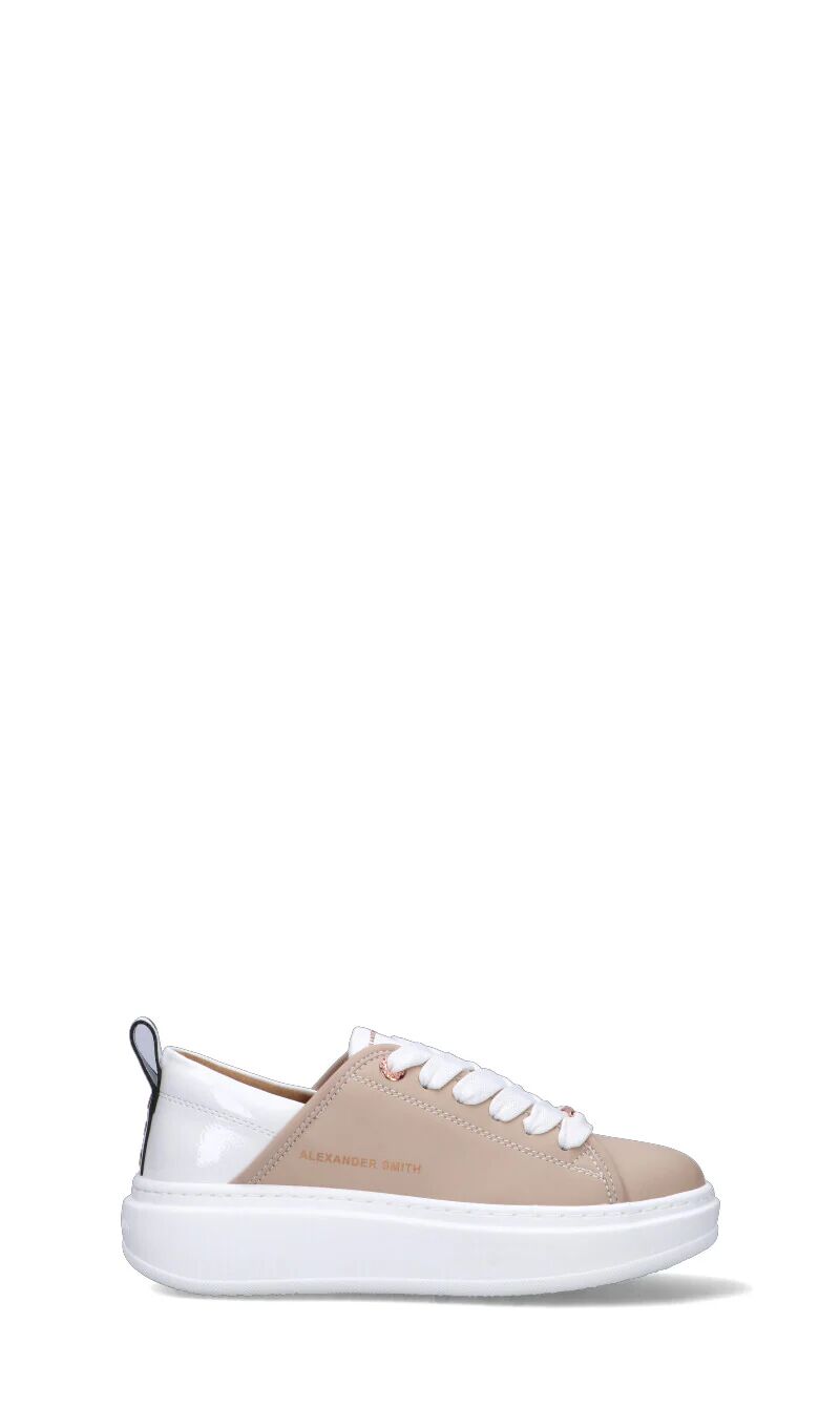 ALEXANDER SMITH SNEAKERS DONNA BEIGE BEIGE 38