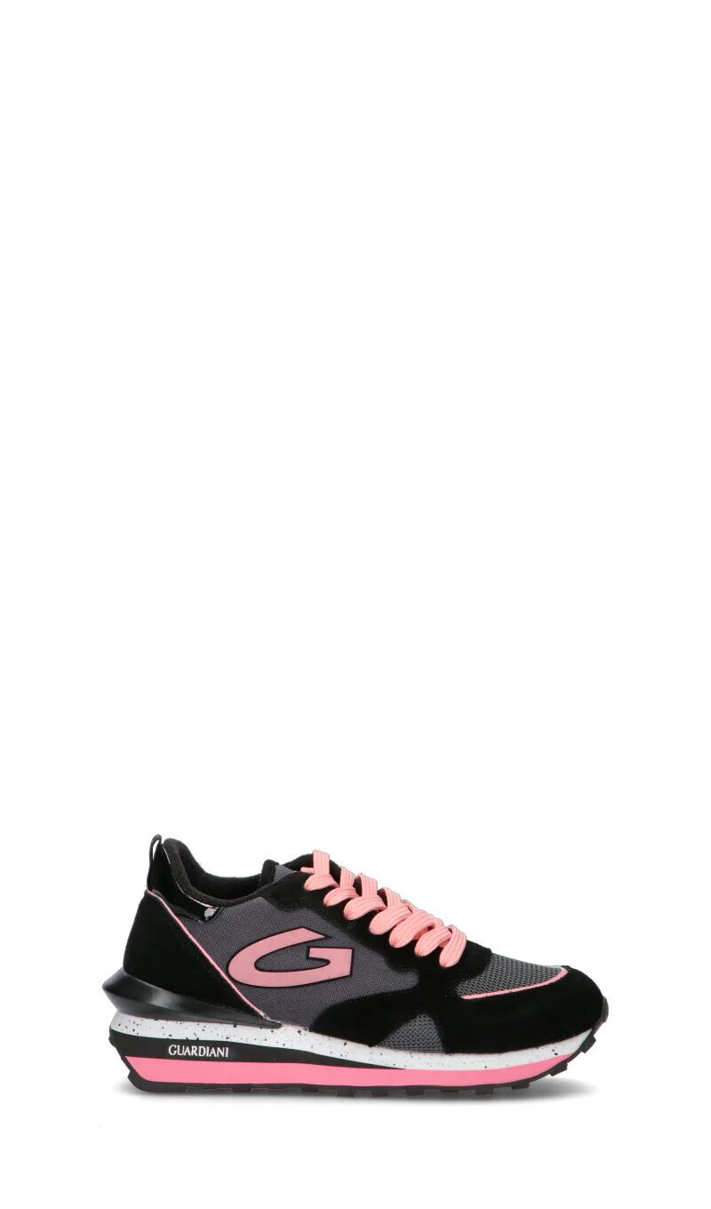 Alberto Guardiani Sneaker donna nera/rosa in pelle NERO 40
