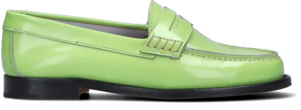 ANTICO MASTRO Mocassino donna verde in pelle VERDE 41