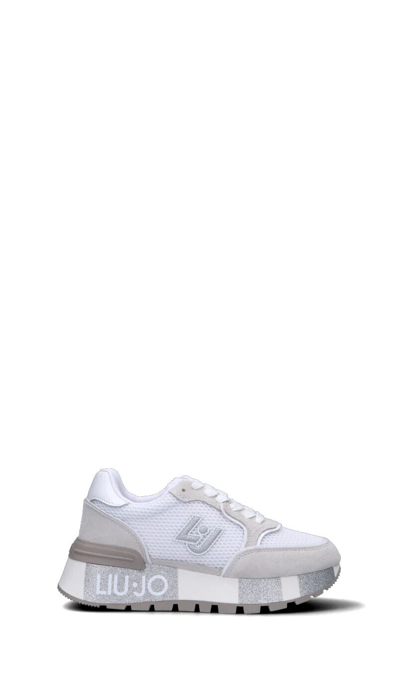 Liujo Sneaker donna bianca/beige in suede BIANCO 38
