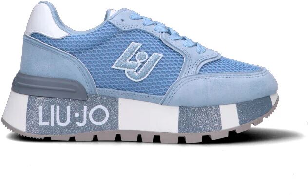 Liujo Sneaker donna blu chiaro in suede BLU 41