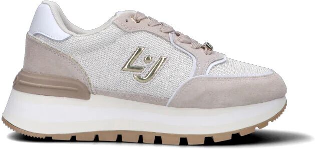 Liujo Sneaker donna beige/bianca in suede BEIGE 40