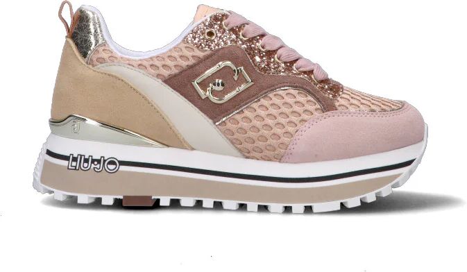 Liujo Sneaker donna rosa/oro in suede ROSA 36