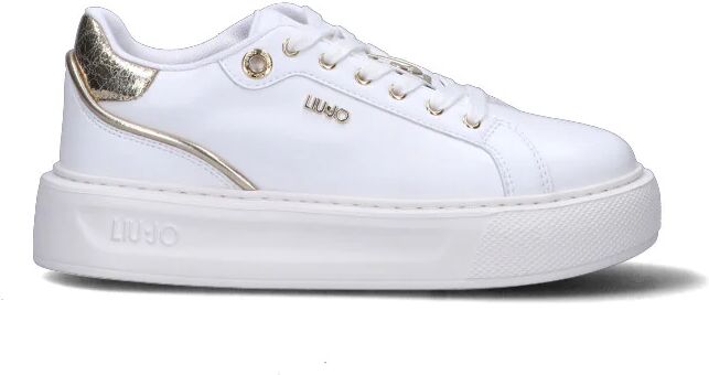 Liujo Sneaker donna bianca/oro in pelle BIANCO 38