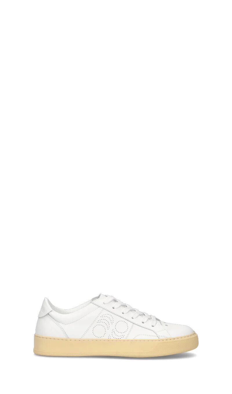 Pantofola D'oro Sneaker uomo bianca in pelle BIANCO 38