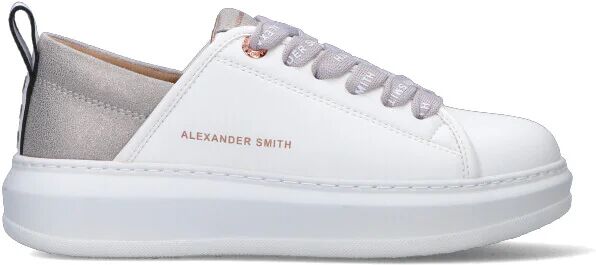 ALEXANDER SMITH Sneaker donna bianca/argento BIANCO 36