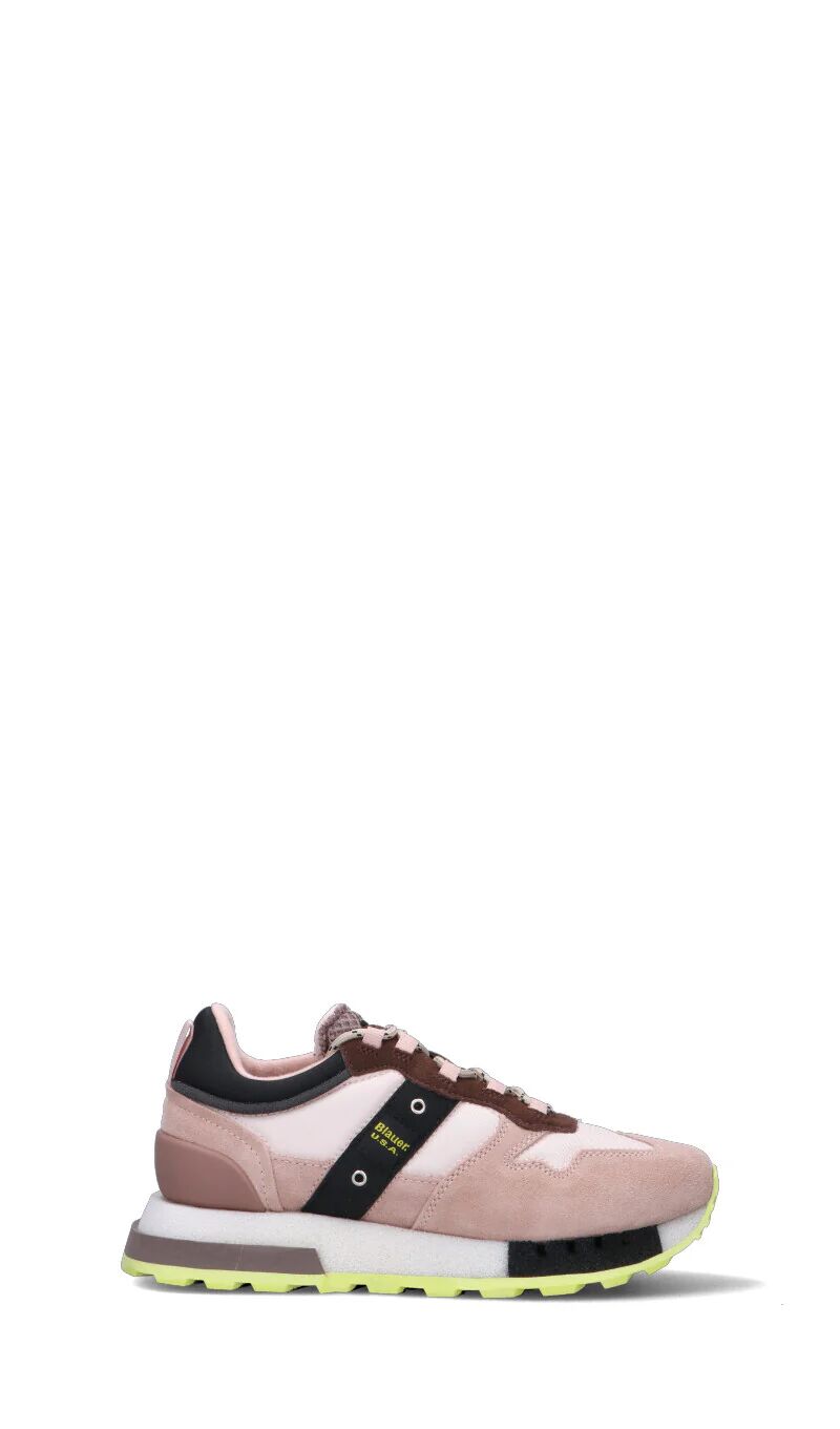 Blauer Sneaker donna rosa in pelle ROSA 38