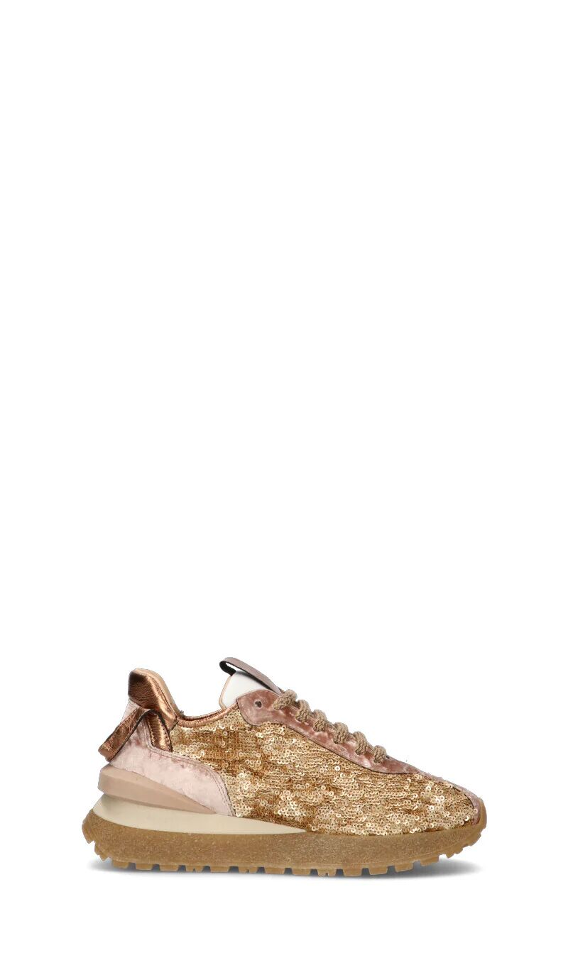 DOROTHYD Sneaker donna oro in pelle MARRONE 40
