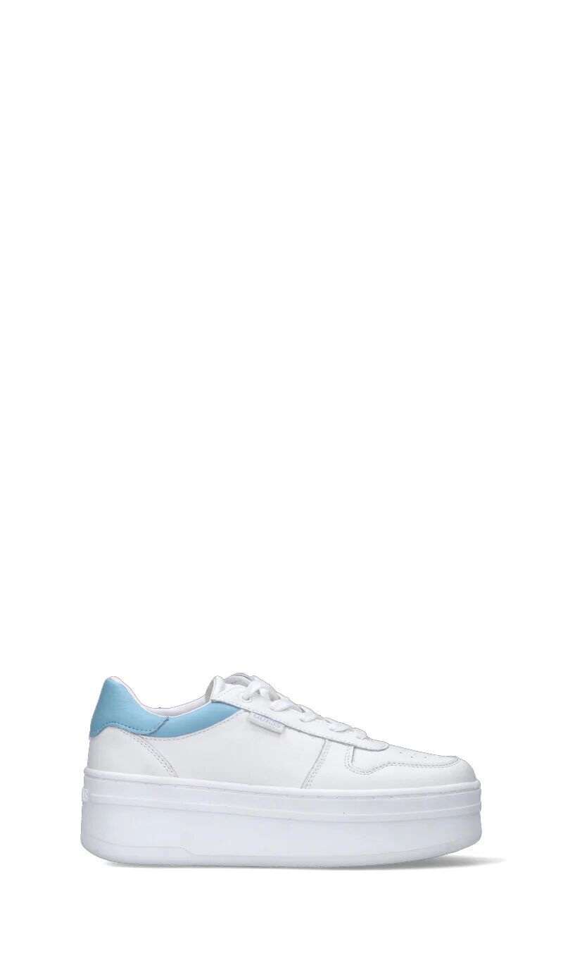 Guess Sneaker donna bianca/azzurra in pelle BIANCO 37
