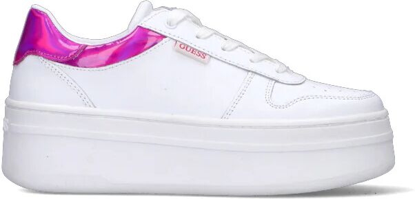 Guess Sneaker donna bianca/fucsia in pelle BIANCO 39