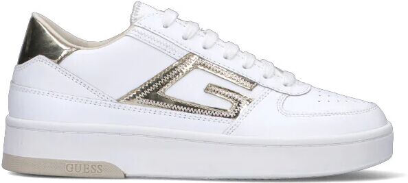 Guess Sneaker donna bianca/oro in pelle BIANCO 39