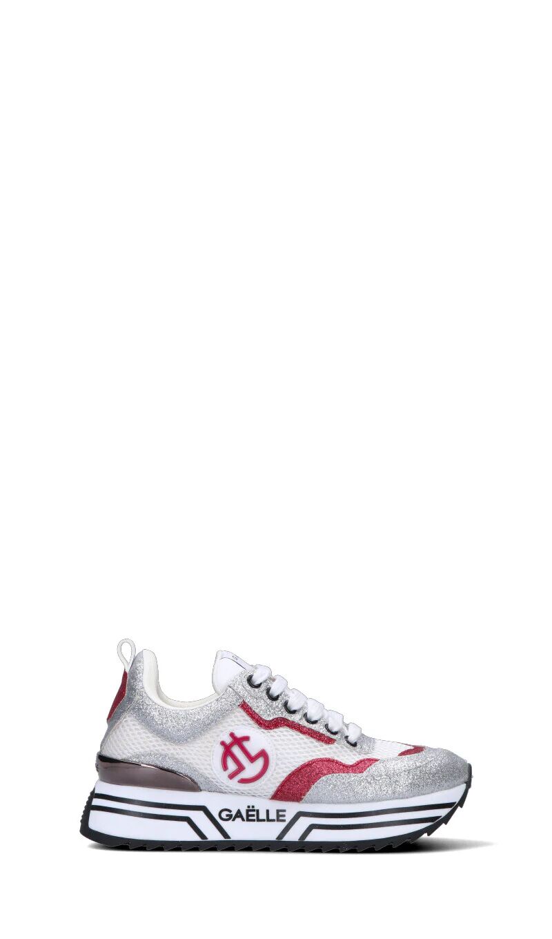 GAeLLE Sneaker donna bianca/argento/fucsia FUXIA 39