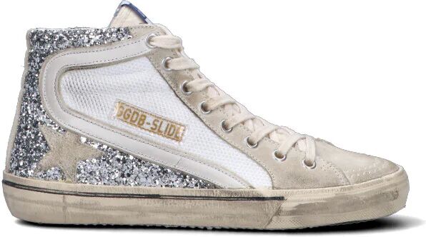 GOLDEN GOOSE - SLIDE DOUBLE QUARTER ARGENTO 39