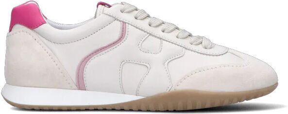 Hogan Sneaker donna bianca/rosa in pelle BIANCO 38