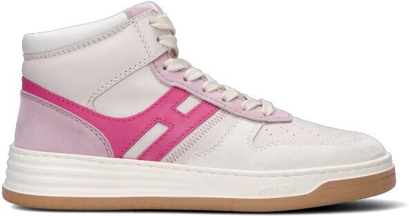 Hogan Sneaker donna panna/rosa in pelle PANNA 39