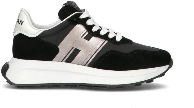 Hogan Sneaker donna nera in pelle NERO 37