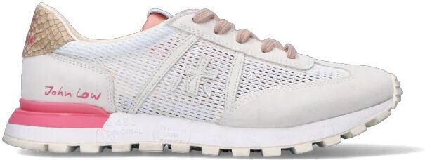 Premiata Sneaker donna bianca/rosa BIANCO 38