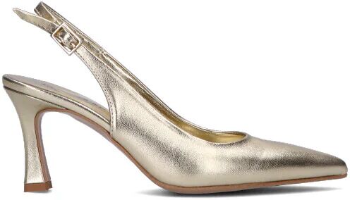 Rebecca Slingback donna oro in pelle PLATINO 39