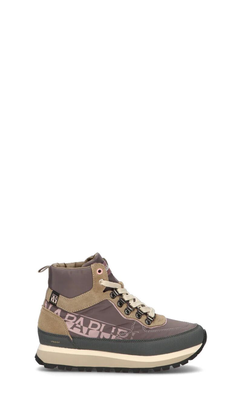 NAPAPIJIRI Sneaker donna viola/beige in pelle BEIGE 39