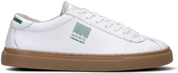 PRO 01 JECT Sneaker donna bianca/verde in pelle BIANCO 39