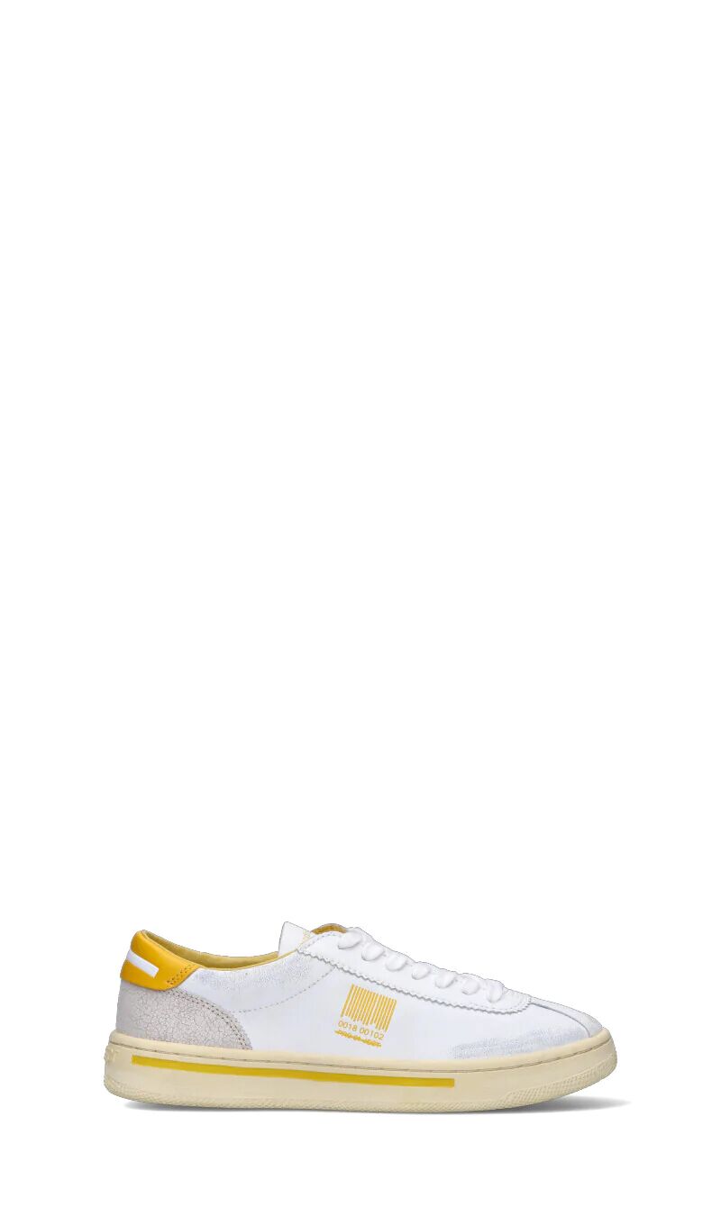 PRO 01 JECT Sneaker donna bianca/gialla in pelle BLU 37